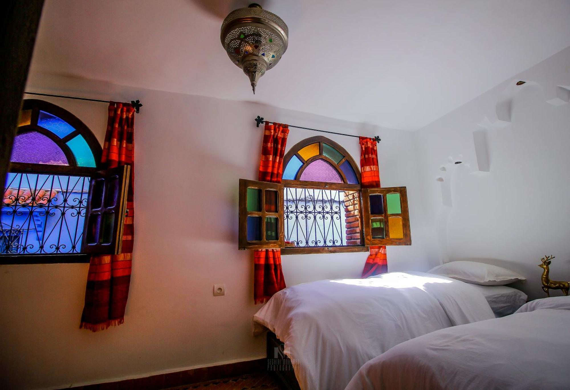 Hotel Riad Bab Mahruk Xauen Exterior foto
