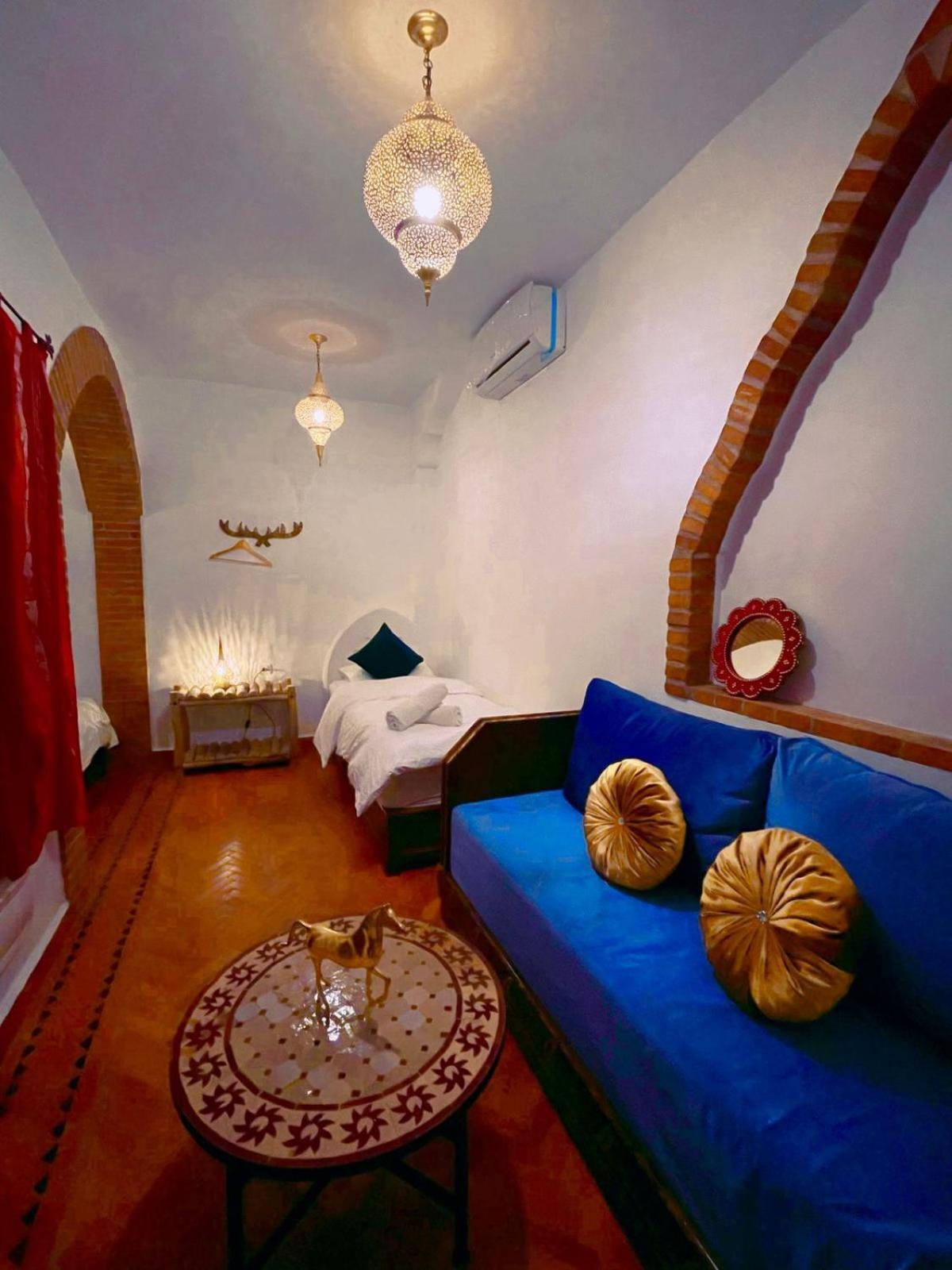 Hotel Riad Bab Mahruk Xauen Exterior foto