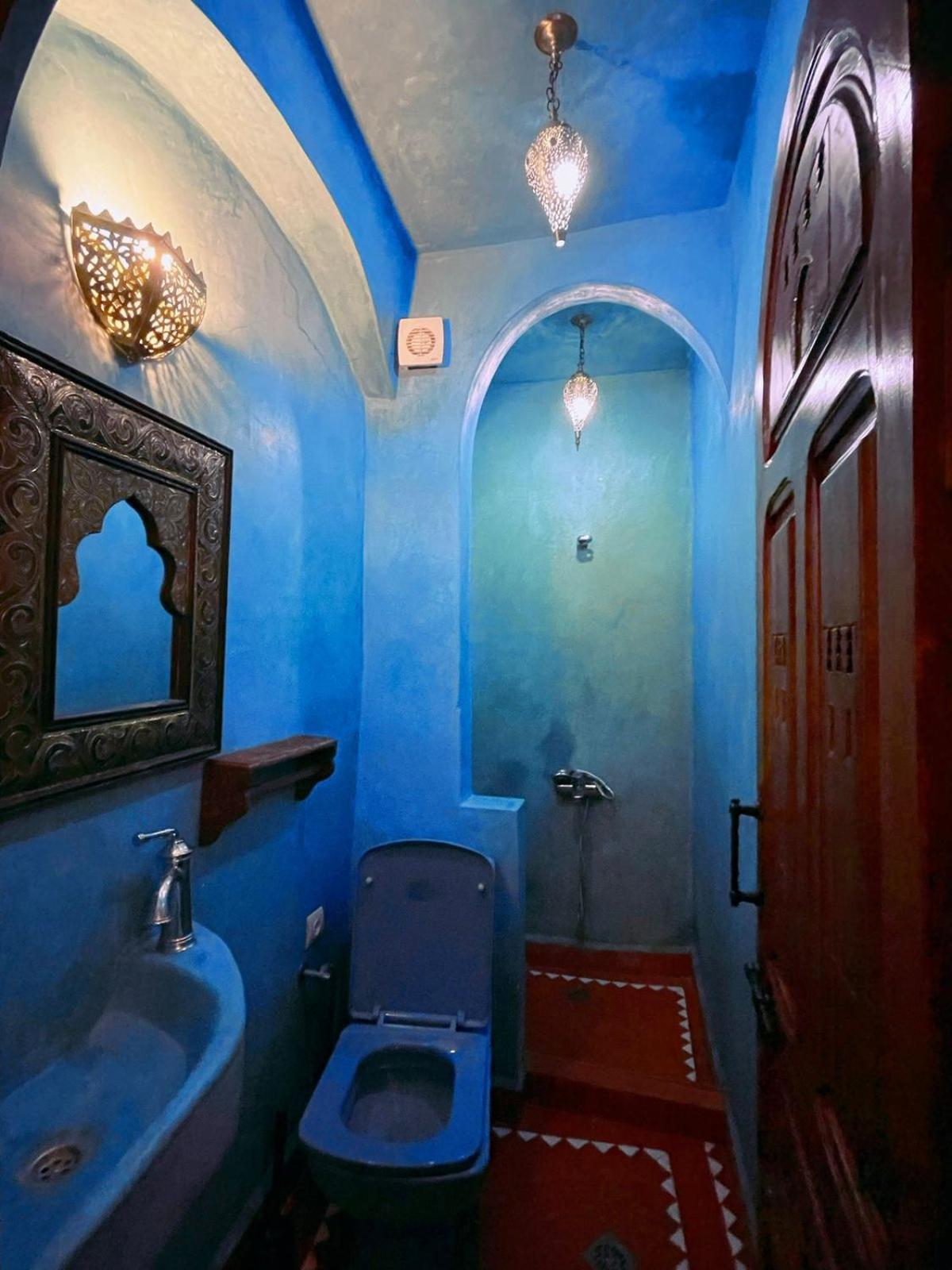 Hotel Riad Bab Mahruk Xauen Exterior foto