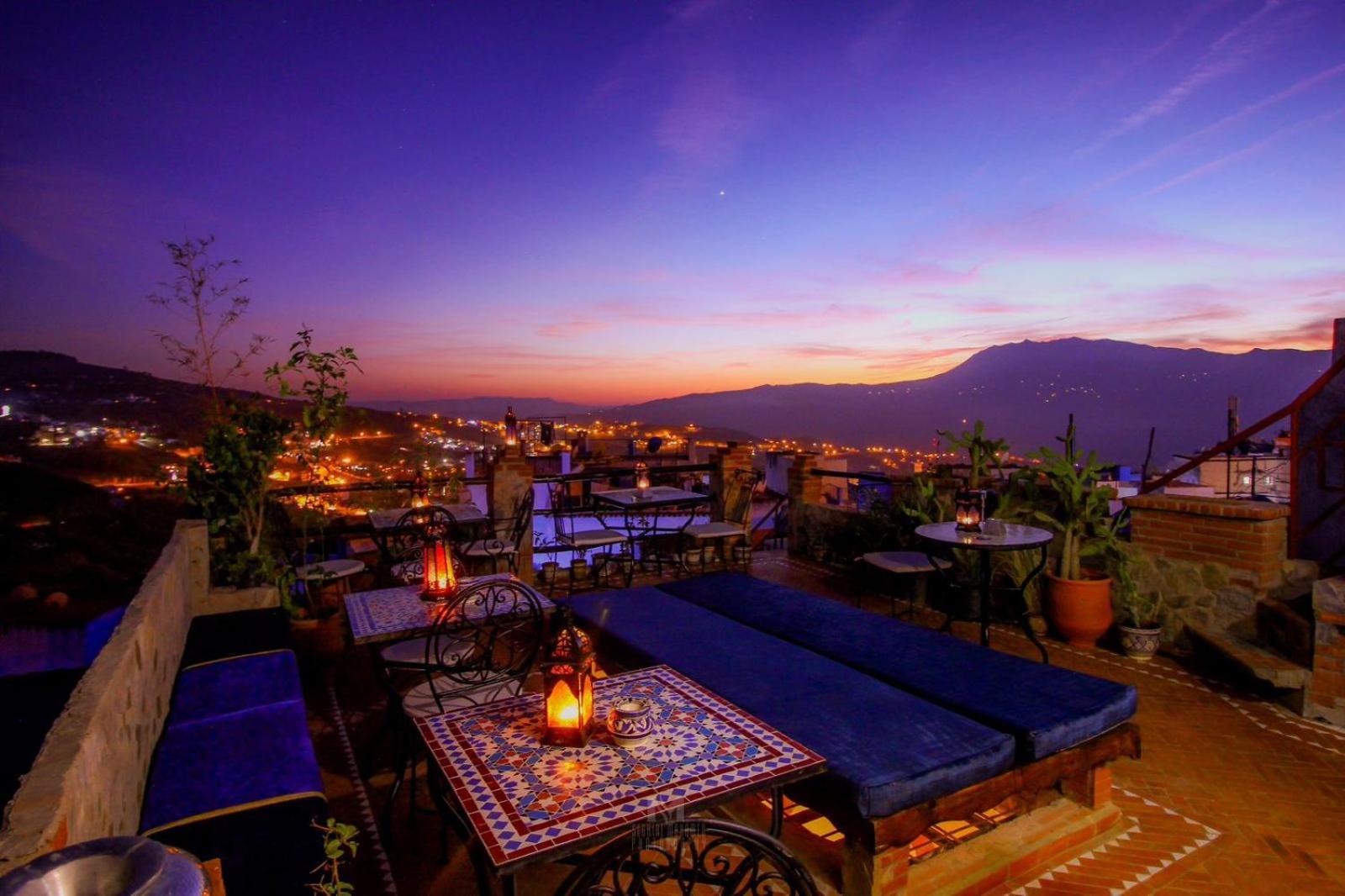 Hotel Riad Bab Mahruk Xauen Exterior foto