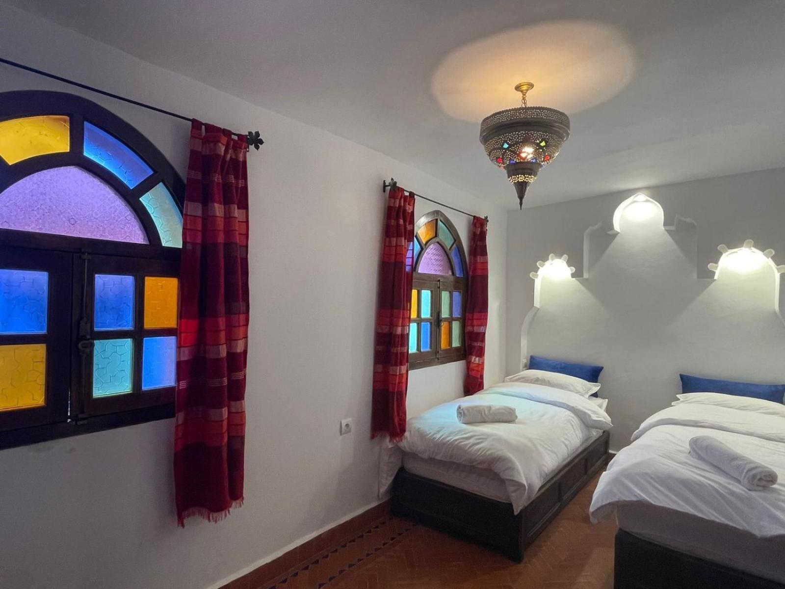 Hotel Riad Bab Mahruk Xauen Exterior foto