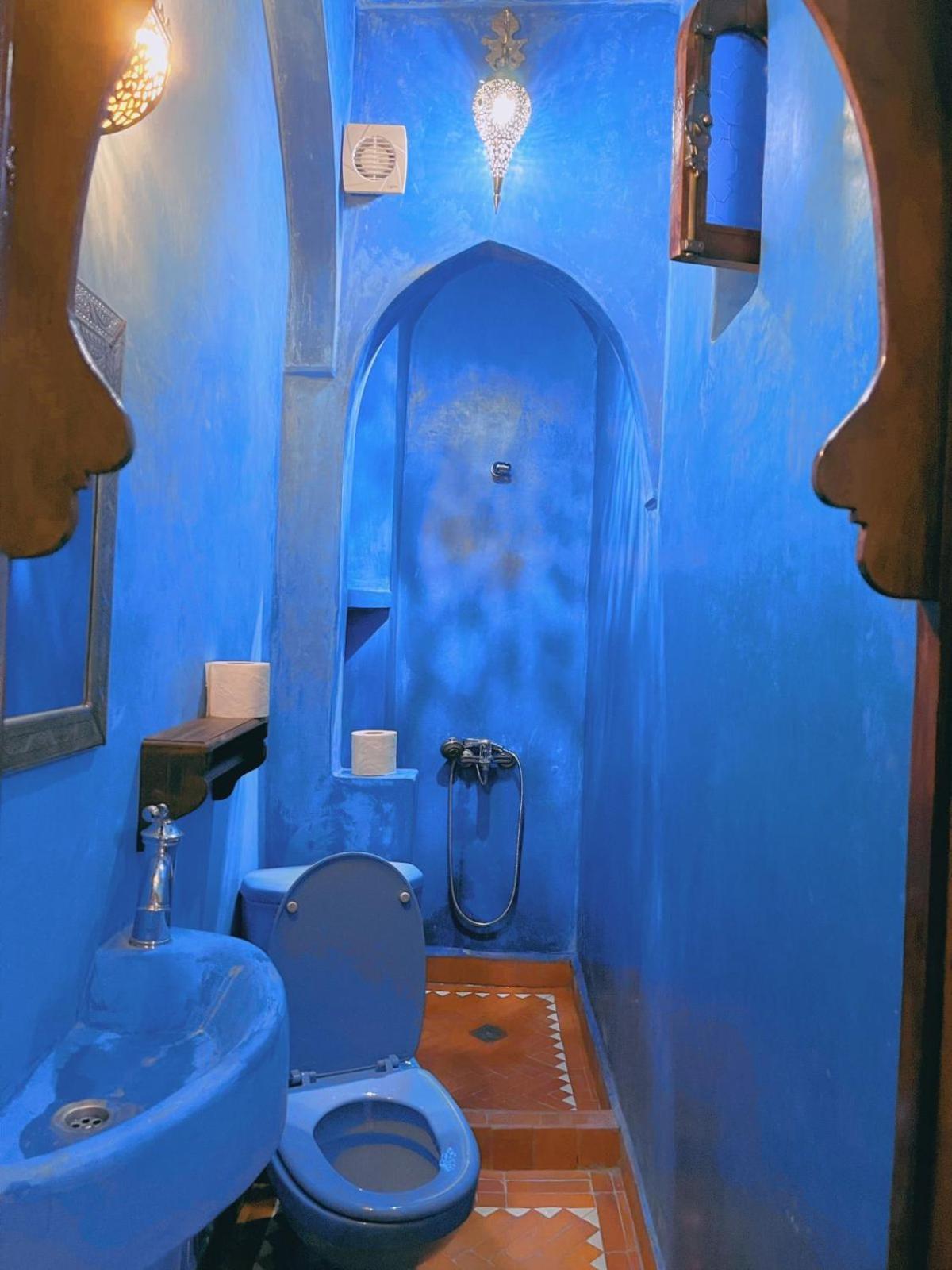 Hotel Riad Bab Mahruk Xauen Exterior foto